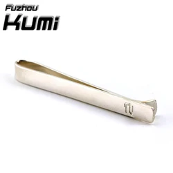 Best Selling Product Sterling Silver 925 Custom Tie Clip Bar Engraved Name Accessories Men Suit