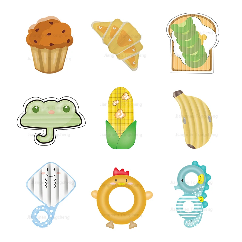 Custom new creative double PVC swimming ring couple swim circles Parent Child inflatable pool float