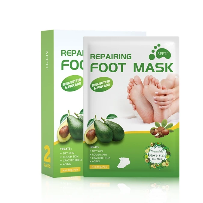 ot lavender exfoliating peeling foot mask pelling masque foot pedicure pack moisturizing callus remover feet peel mask