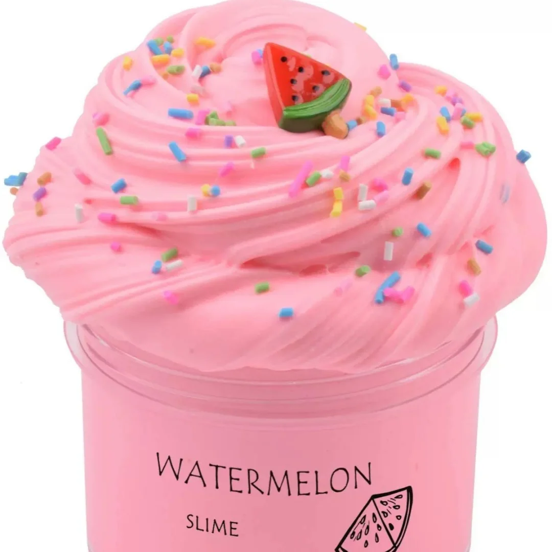 fluffy slime stess relief slime fat cup milk tea cup slime kit butter