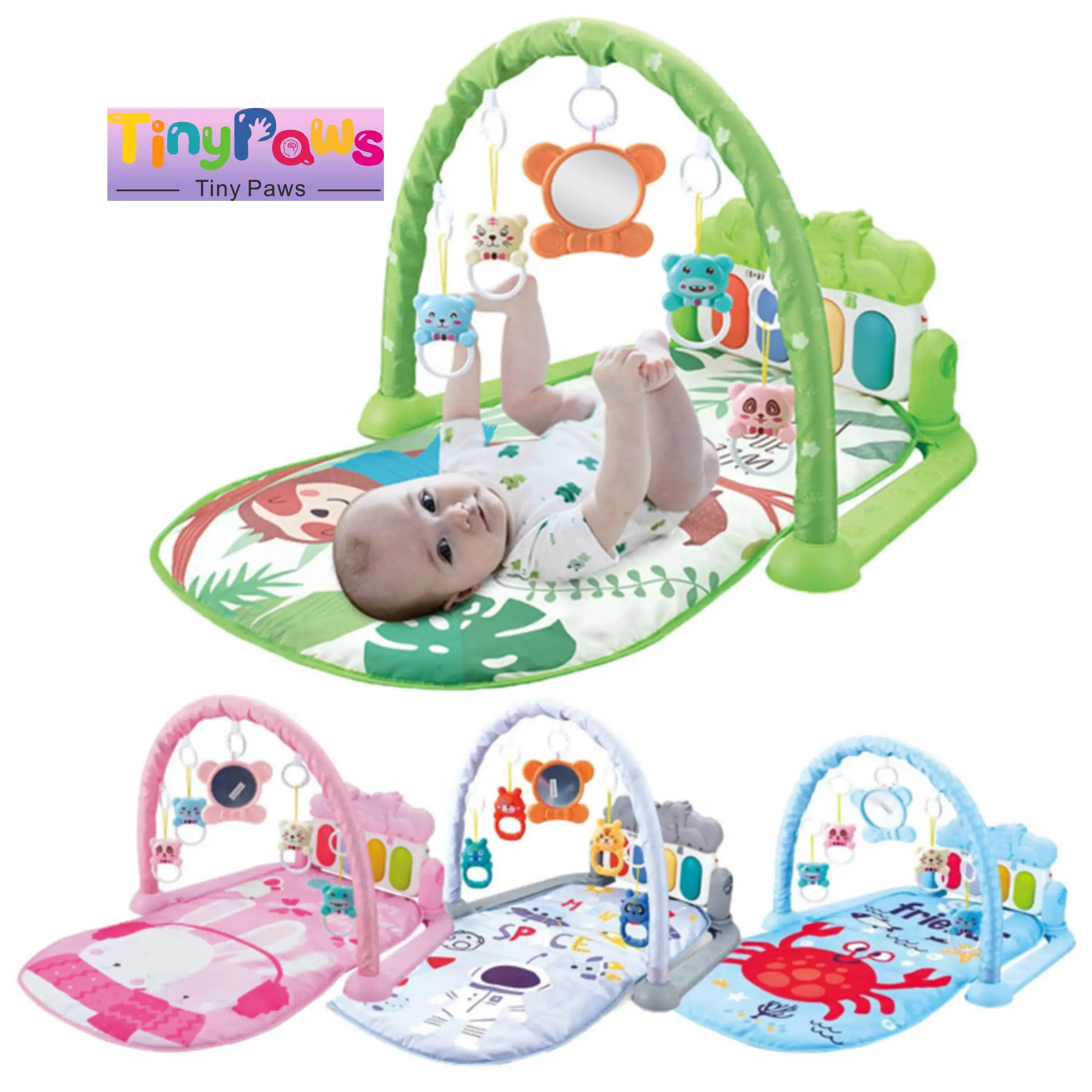 Piano Keyboard Play Mat Creative Baby Toys Floor Piano Mat