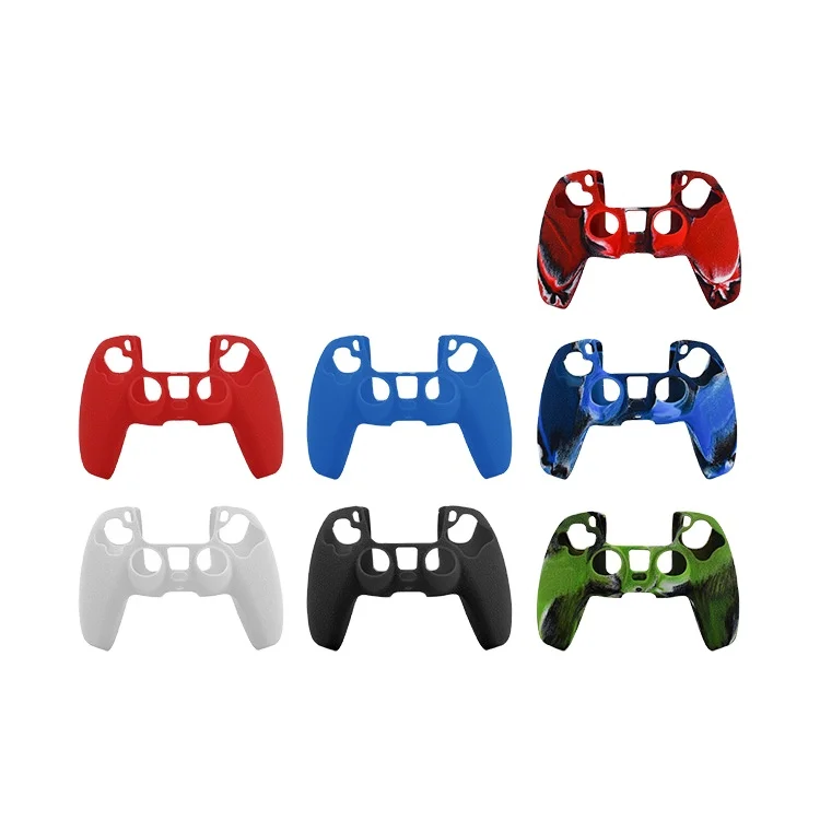 Non-Slip Skin Colorful  Protective Case Cover Silicone Case For Ps5 Controller Protective Case For Playstation 5