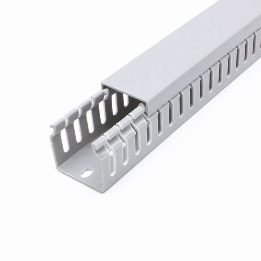 YORH-PEEO Pvc Wire Duct Cable Casing With Adhesive Tape