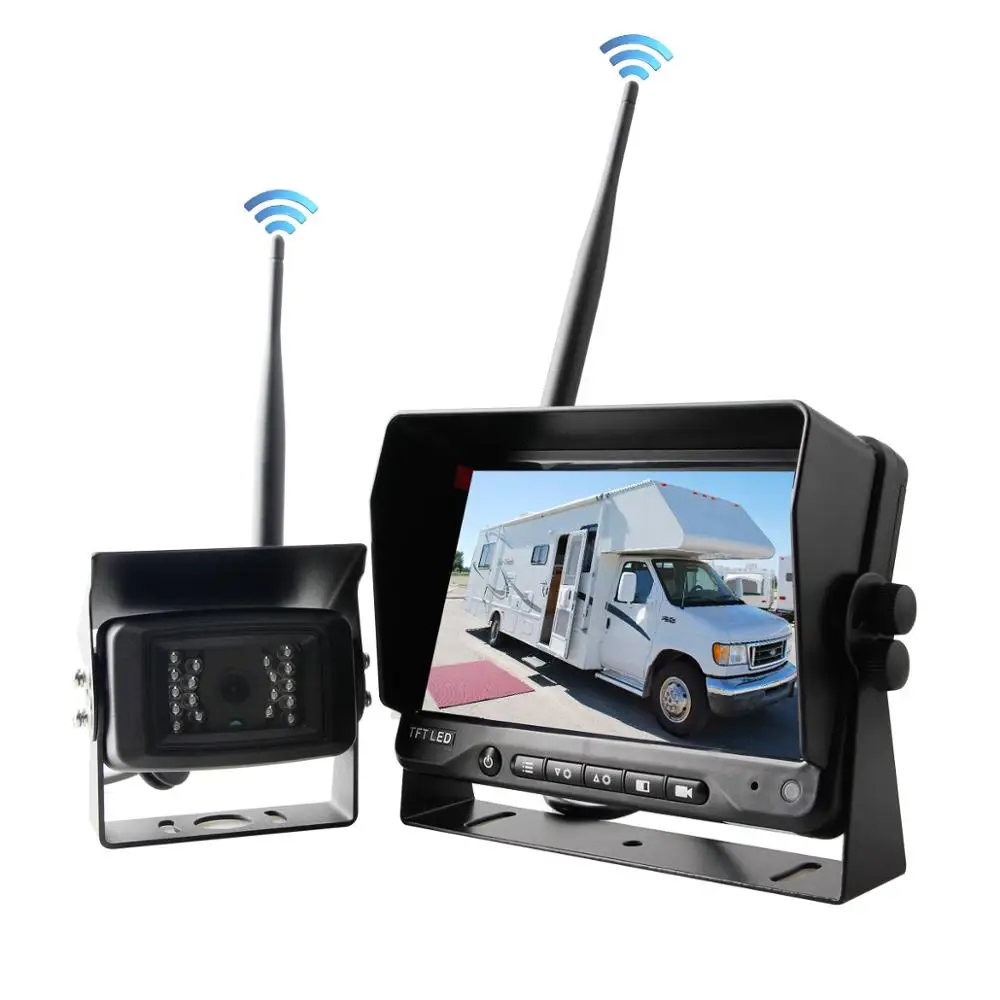 Lintech Беспроводная камер заднего вида системы LS-070D