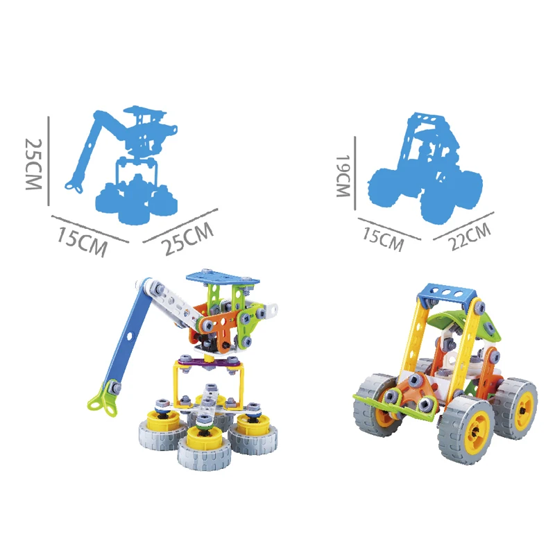 HN Educational Toys 167PCS Best Creative Game Fun Activity Superior Gift for Kid Assembly Of Building Blocks