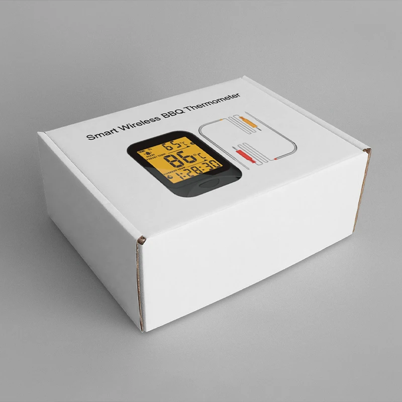 Wireless Digital Blue tooth BBQ Meat Cooking Thermometer with Free Ios Android APP