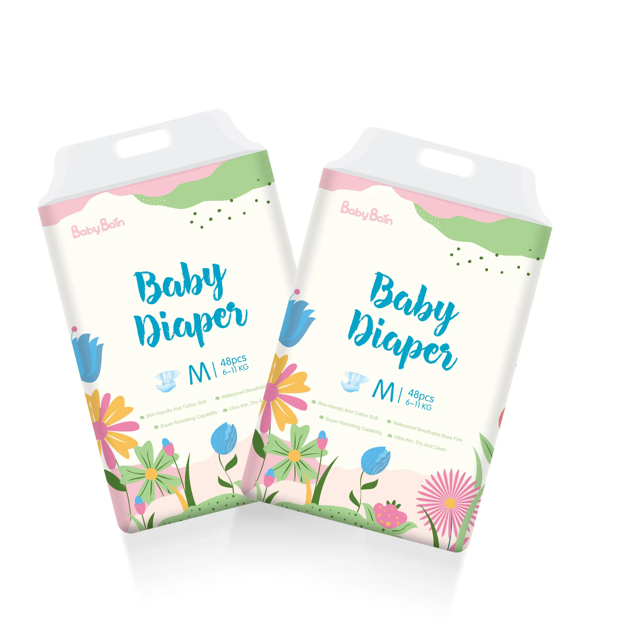 Baby Dry Nappies New born Baby Diapers size 2 size 4 and Jumbo baby Affordable Price