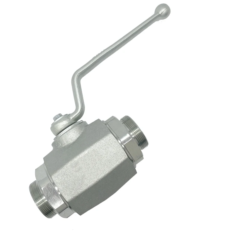 Manufactures KHM-35LR dn32 4500psi price stainless steel hydraulic high pressure ball valves 1 1/4 inch