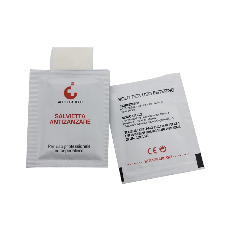 Quality Assurance Wet Strength Paper Household/ Travel Sanitizing Wipes Individually Packaged Sunscreen Wipes