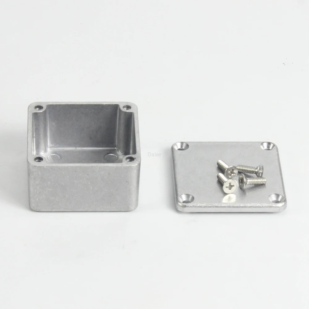 Daiertek 1590LB Hammond Stomp Die Cast Alloy Joyo Cab China Guitar Effect Pedal Aluminium Enclosure Box