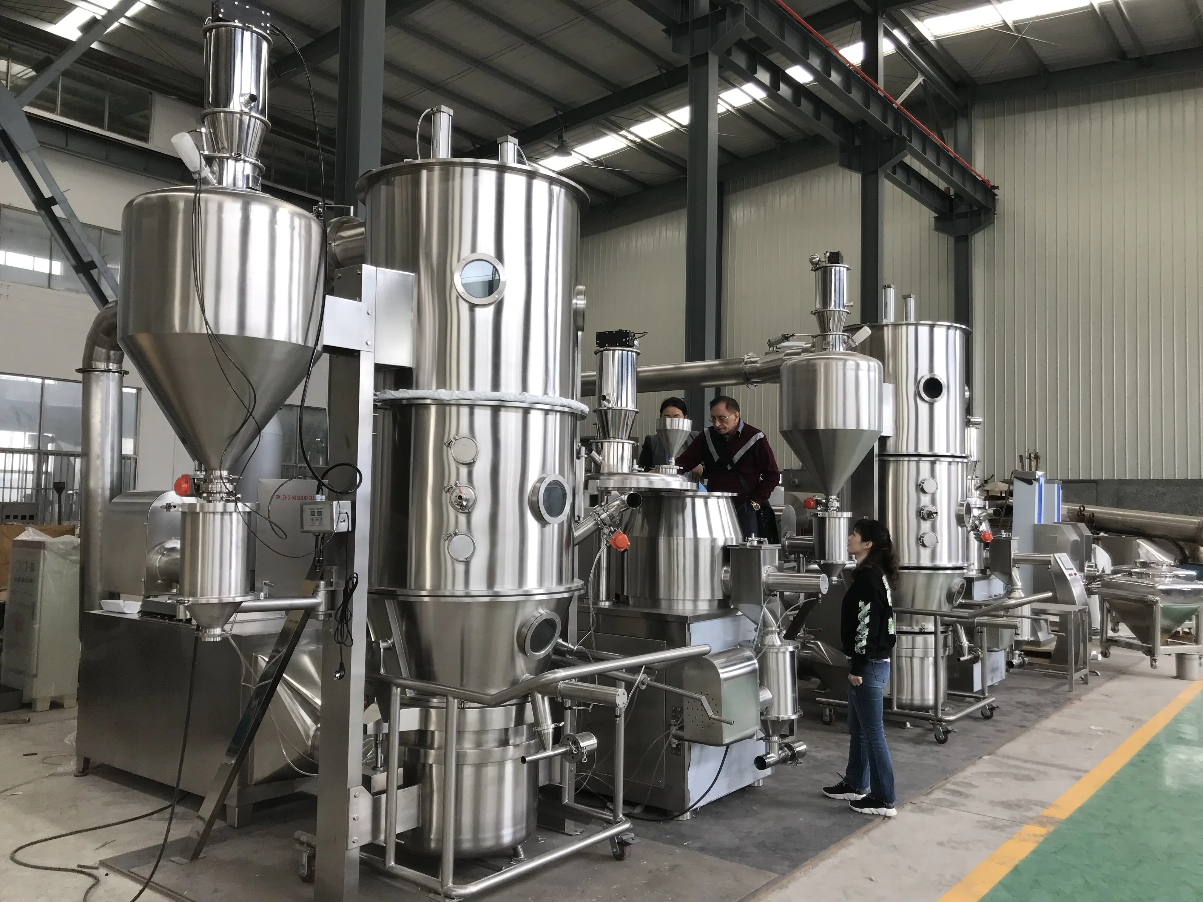 FL-200 Fluidized Bed Dryer And Granulator For Pharmaceutical Industry