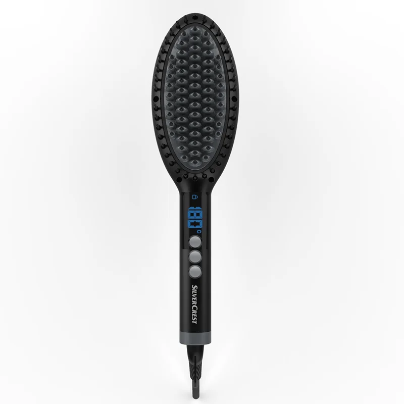 
Professional Hair Straightener and Curler 2 in 1 Flat Iron Hair Straightening Brush 
