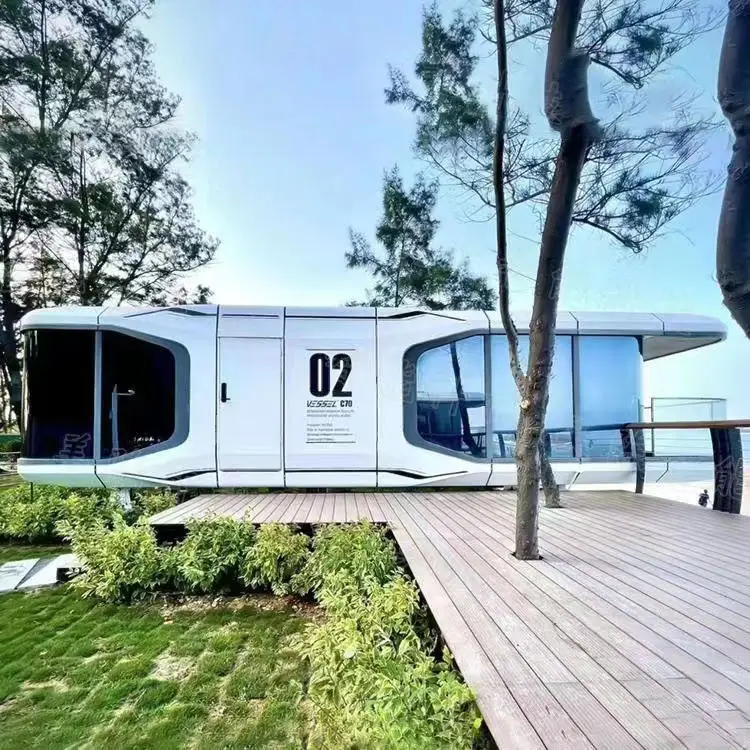 Multifunctional desert drought space capsule all-season universal heat resistance and cold resistant smart home space capsule