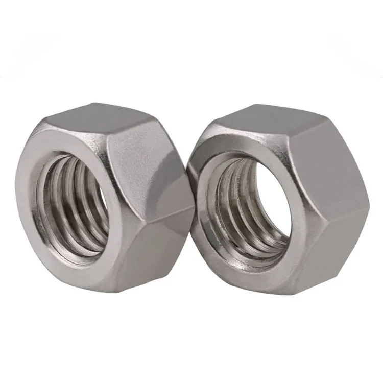 High quality M2.5-M160;1/4'-4' stainless carbon steel micro hex jam nuts hex welding flange rivet hexagon nut for bolt