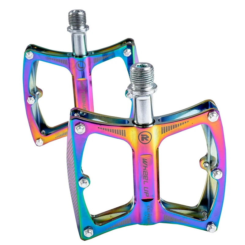 Colorful fooker mtb pedals mountain bike pedals aluminum alloy sealed bearing Chrome steel classic design