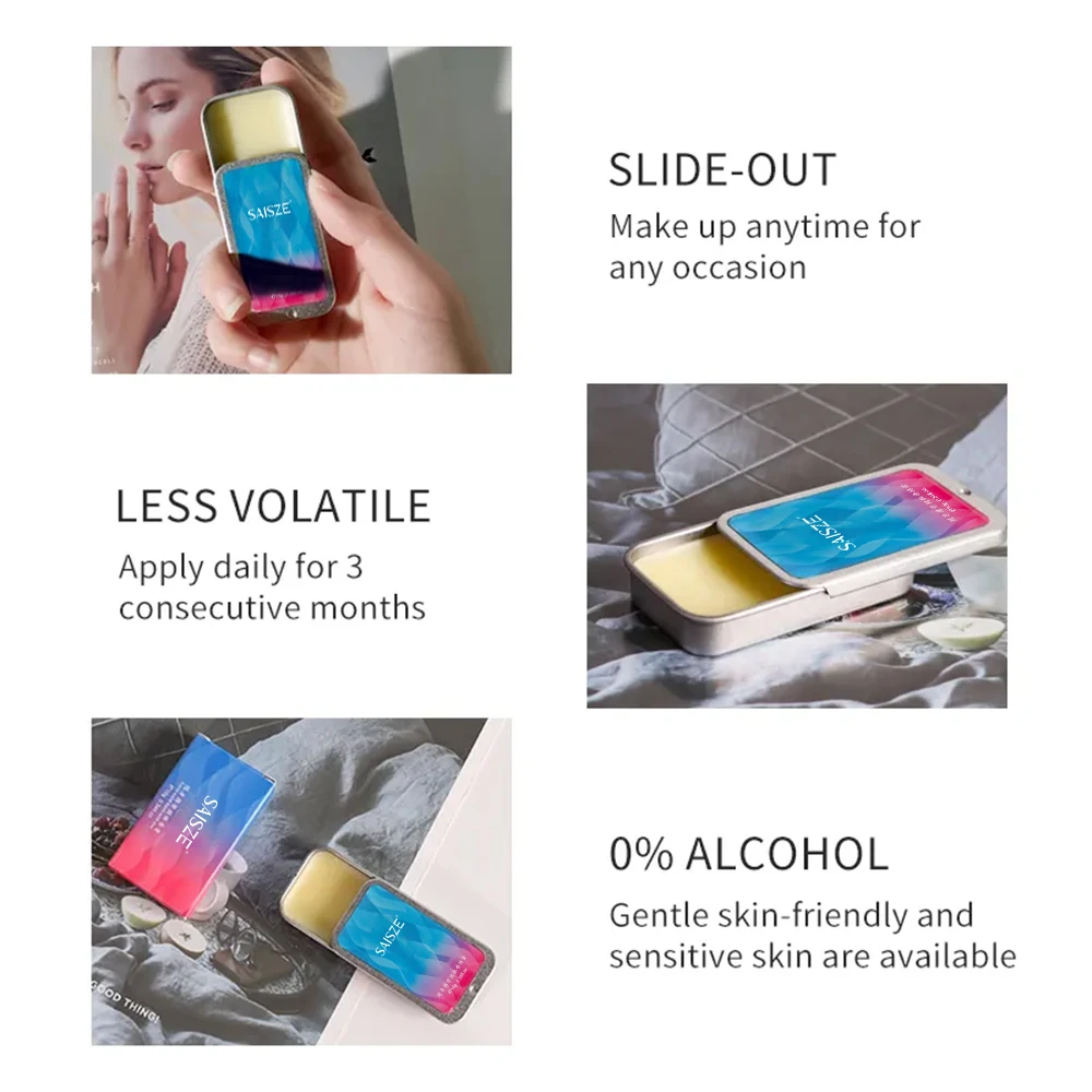 Wholesale Portable Long Lasting Perfume Organic Natural Fragrant Cologne Solid Balm