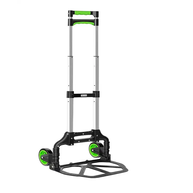 Handicapped Cart Folding Hand Truck Dolly Foldable Hand Cart Height Lightweight Indoor Outdoor Transport Moving Dolly Cart