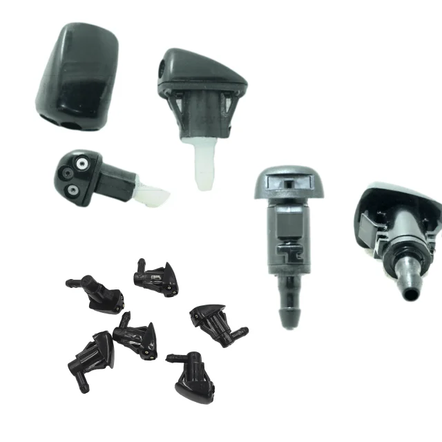 
Customized various types of auto parts front cover nozzle outlet water spray head 