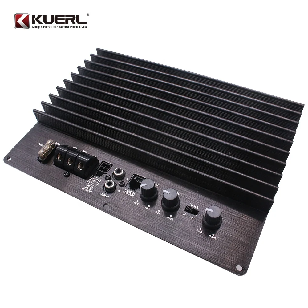High power RMS 200W amplifier board 12V car power amplifier board for subwoofer
