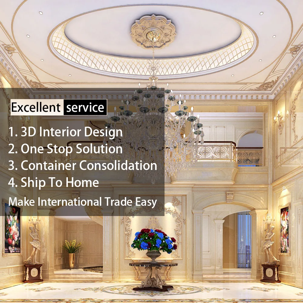 new design home classic couch living room furniture arc shaped classic European style luxury crowns sofa