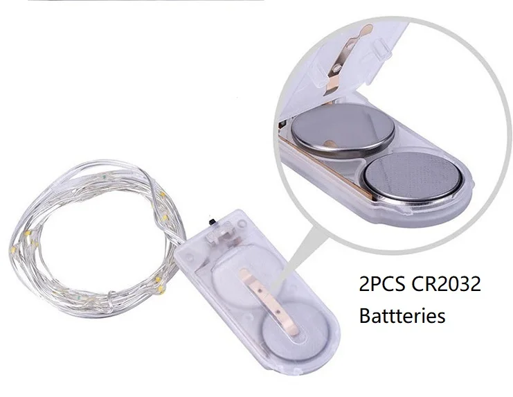Amason Hot Sell Value CR2032 Battery 10L Fairy Copper Lights For Home Decoration