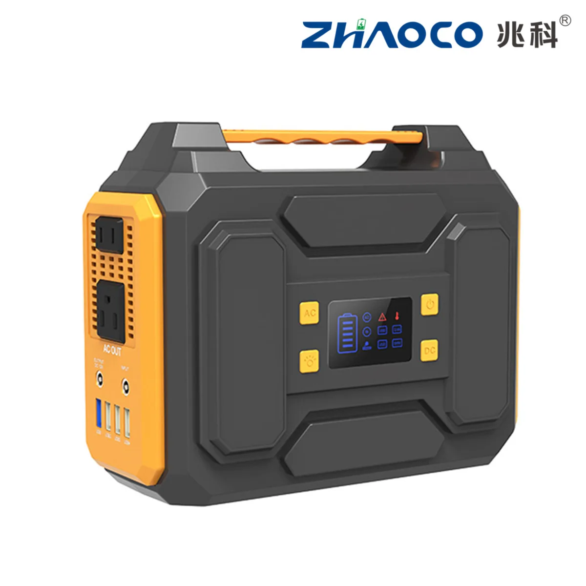 250W Power Station Compact Portable Solar Generator Panel Sets Power Station With Inverter for Emergency Household