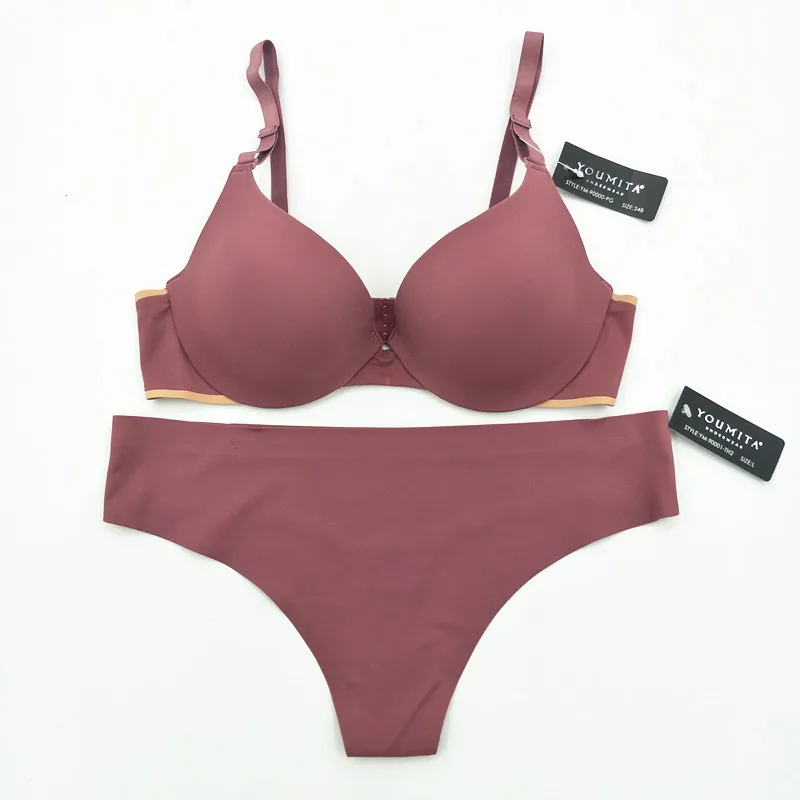 
OEM push up bra underwire bras panties set manufacturer 