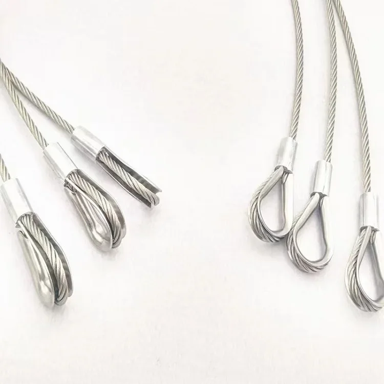 Wholesale 8MM Aircraft Cable With Iron Core Galvanized Steel Rope Sling For Heavy Construction