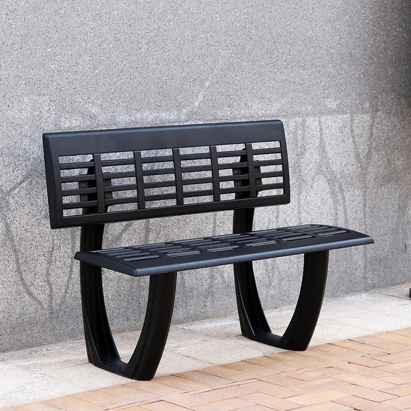 1.2m 1.5 meter knock down aluminum outdoor waiting benches garden bench chair for sale