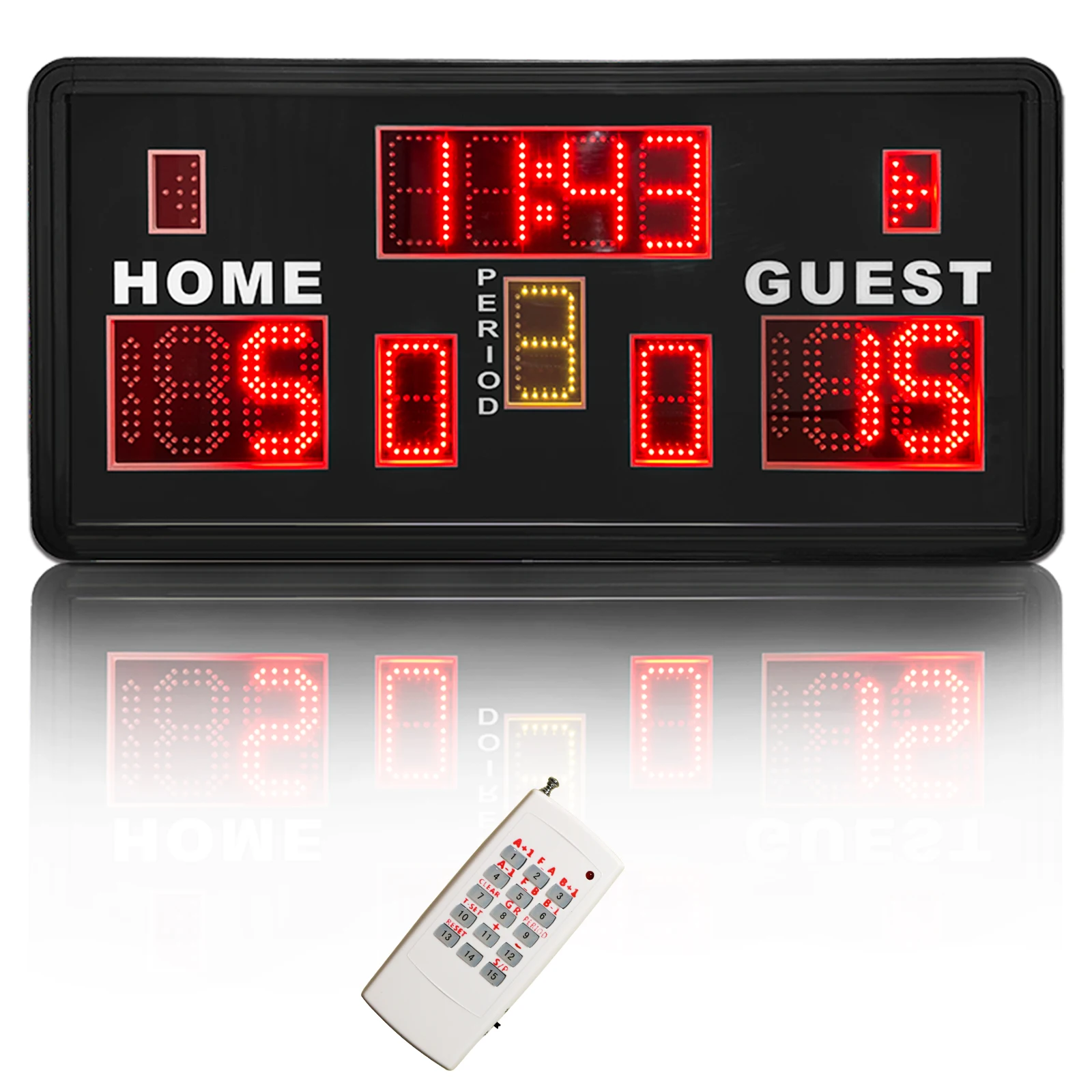 Ganxin 0.9meter large With Remote Control Electronic Scoreboard For Baseball/Basketball/Volleyball Scoreboard