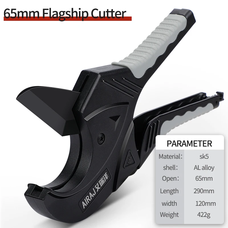 Hand Tools Heavy Duty Fast Cut 33mm 42mm 65MM Manual Plastic Pipe Cutter PVC PPR Hose Cutting Tool