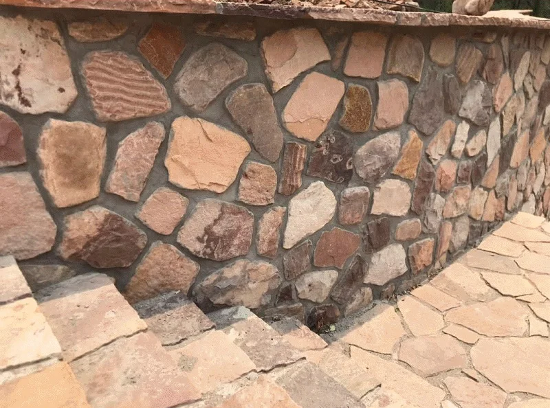 Natural Cobble Slices Pebble Stone Slices Wholesale