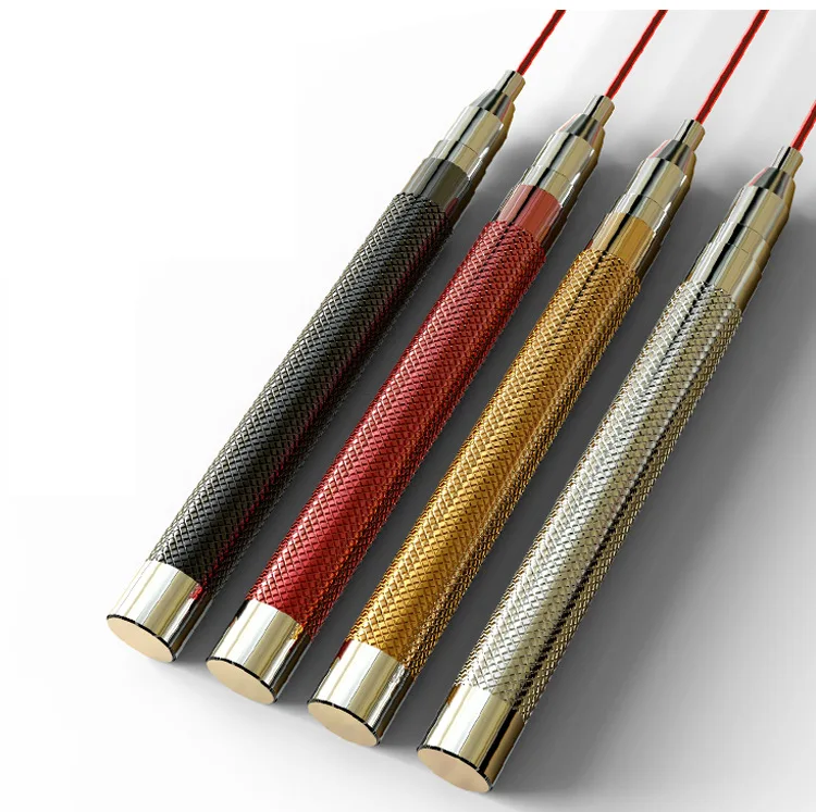 Профессиональный самозапирающийся алюминиевый ручка Скакалка Скорость Регулируемая Скакалка