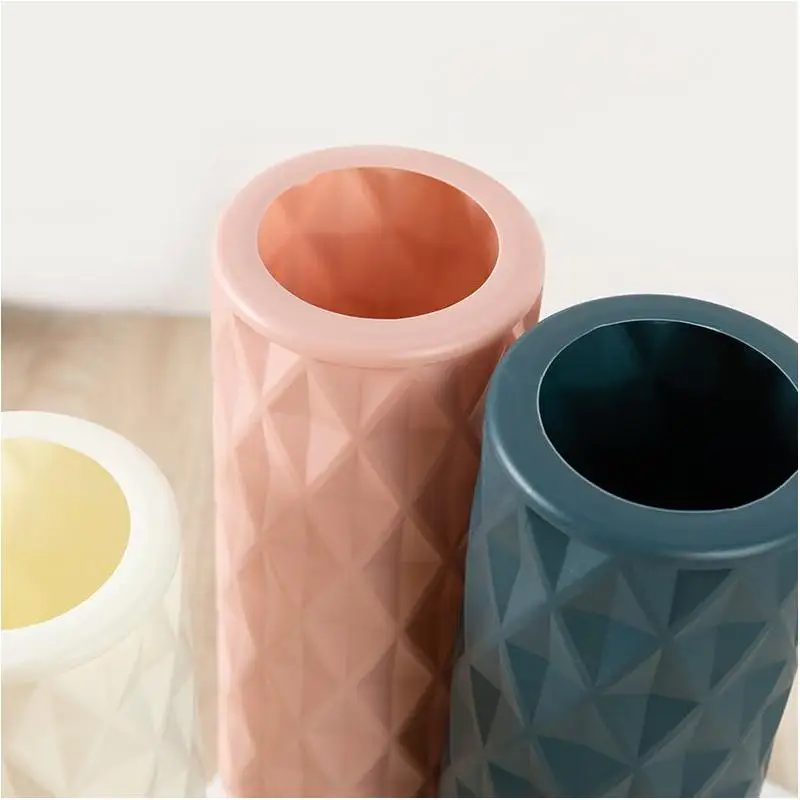 Flower Vase Home Decor Mold De Modern Mini Wedding Porcelain Small White For Centerpieces Wedding Plastic Fake Flowers With Vase