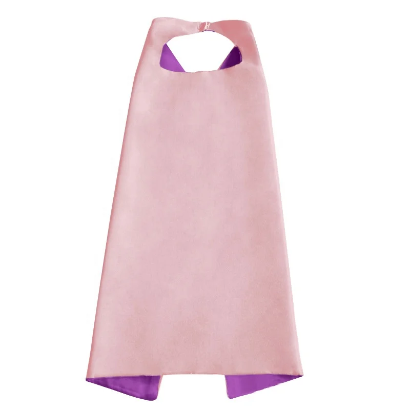 Wholesale Animation TV Super Hero Cartoon Printing Cloak Party Birthday Satin Solid Custom Logo Capes For Kid Adult