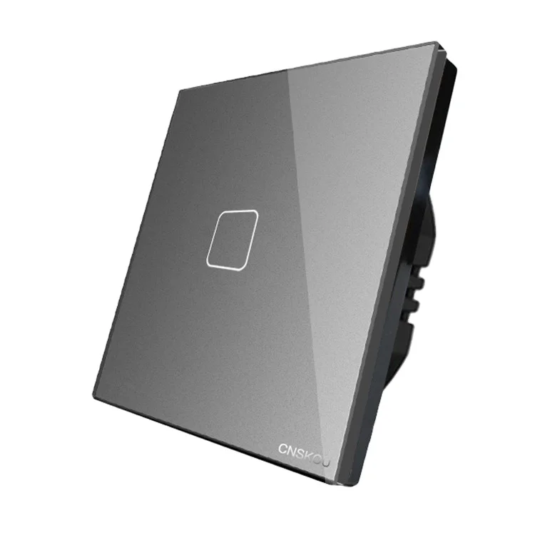 2019 Новый Cnskou 220v 1 gang настенный светодиодный ЕС переключатель света