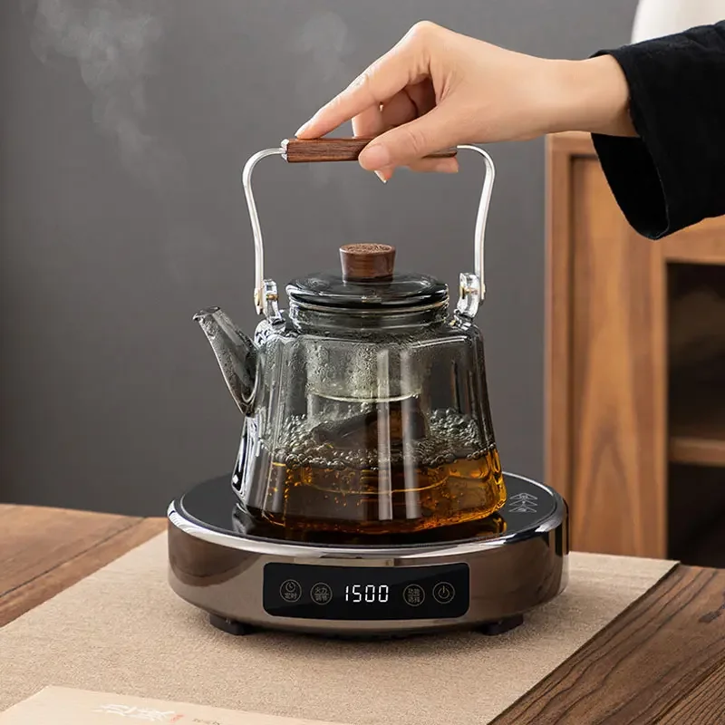 1500W Electric Ceramic Stove Tea Maker Electric Hot Plate Heater Stove Heating Furnace Tea Stove Household Water Boiler 220V