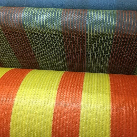 Orange Plastic Knitted Scaffold Construction Warning Fence Safety barricade backstop net