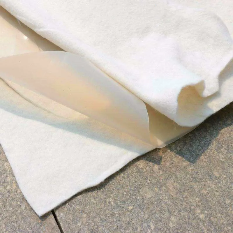 luming 2mm high density polyethylene hdpe geomembrane composite geotextile is used to build warehouses, dams, canals