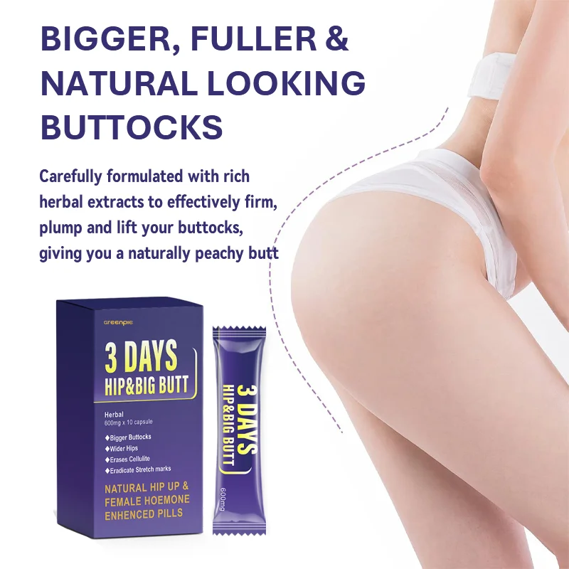 Greenpie  Private Label  ODM OEM Plump Hip Big Butt Firming Supplement Buttock Tea Herbal Plump Hips Tea