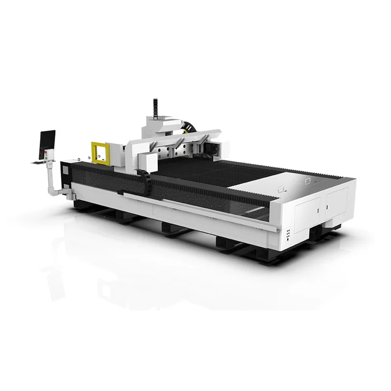 The 6000w laser cutting machine with a marble bed can process all metals