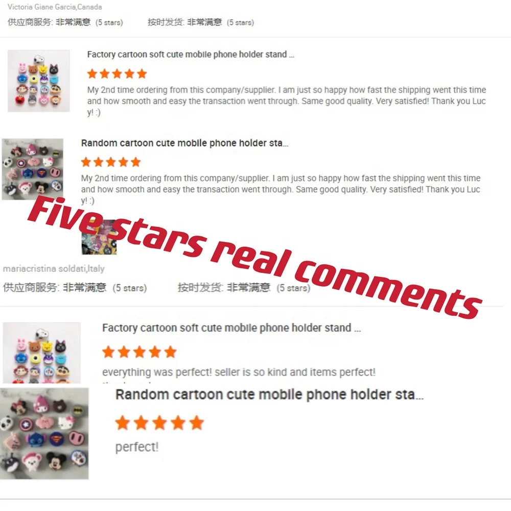 Highly recommended other mobile phone holder cartoon model accessories
