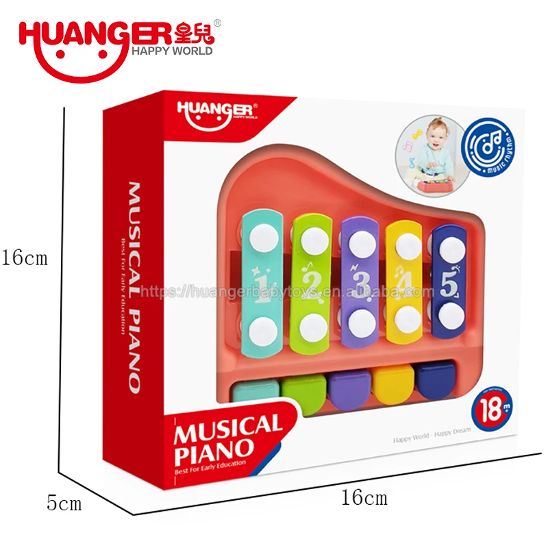 Huanger Brinquedos 2024 детские игрушки музыкальные инструменты фортепьяно ксилофон