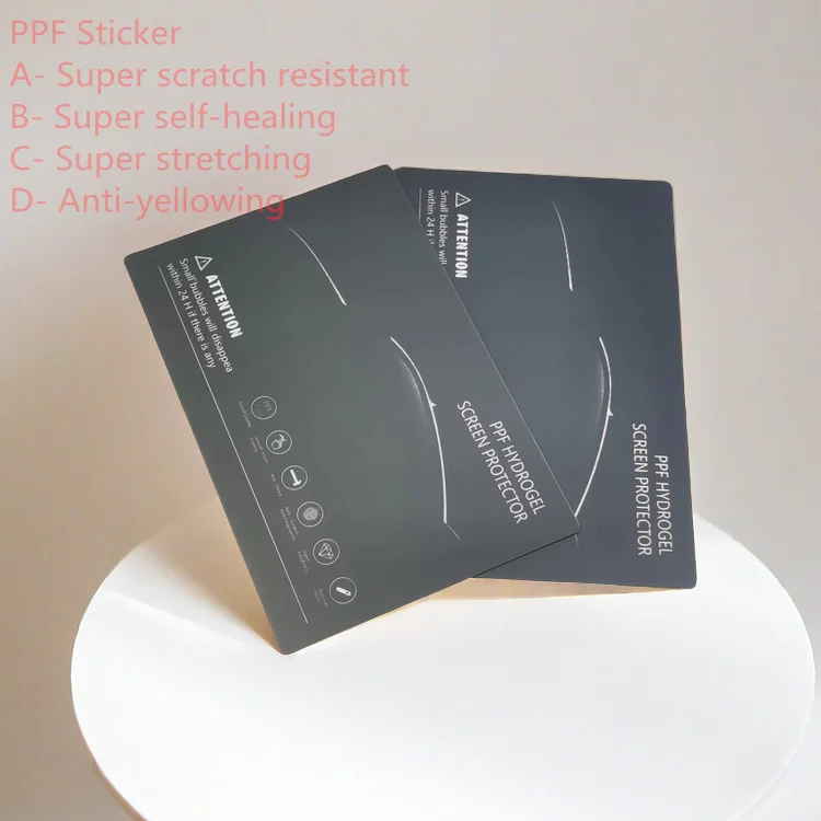 Factory wholesale mobile phone screen protective film PPF spray sticker anti-scratch high water condensation film