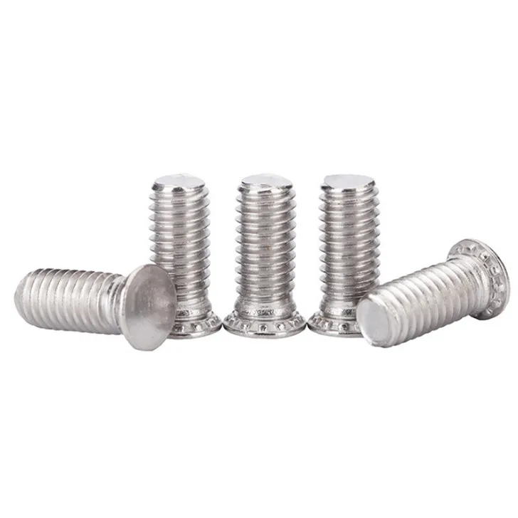Manufacturer M3 M6 M8 M10 Flush Head Self Clinching Studs Pressure Riveting Screw Clinching Screw