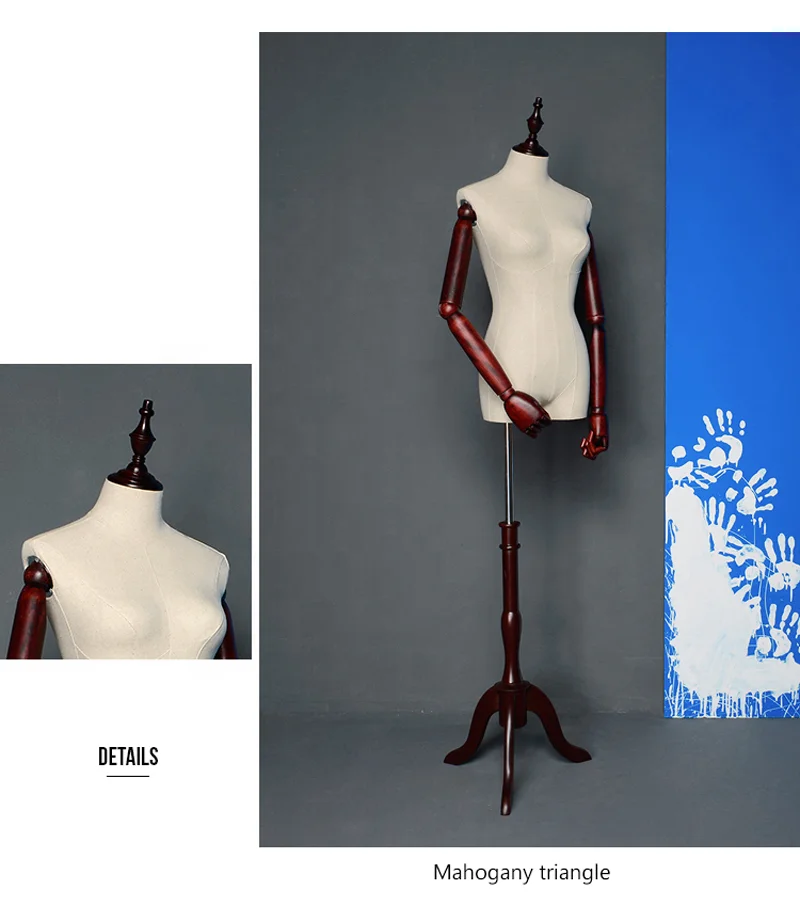 New female model props half body clothing shop model wedding model female mannequin stand