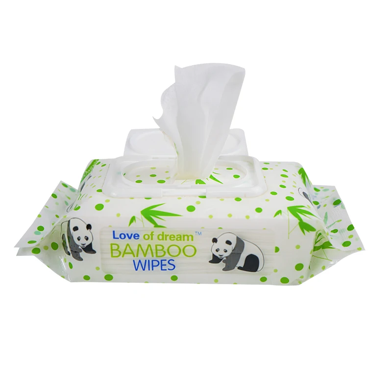 Contain 99% Water That Is Triple Filtered for a Gentle Babies Pearl Grain & Plain Non-woven Bamboo Clean Wet Wipe Wipes Tissue