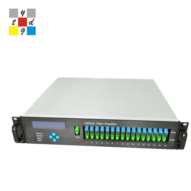 22dbm high power 16 pon catv wdm 1550nm edfa amplifier
