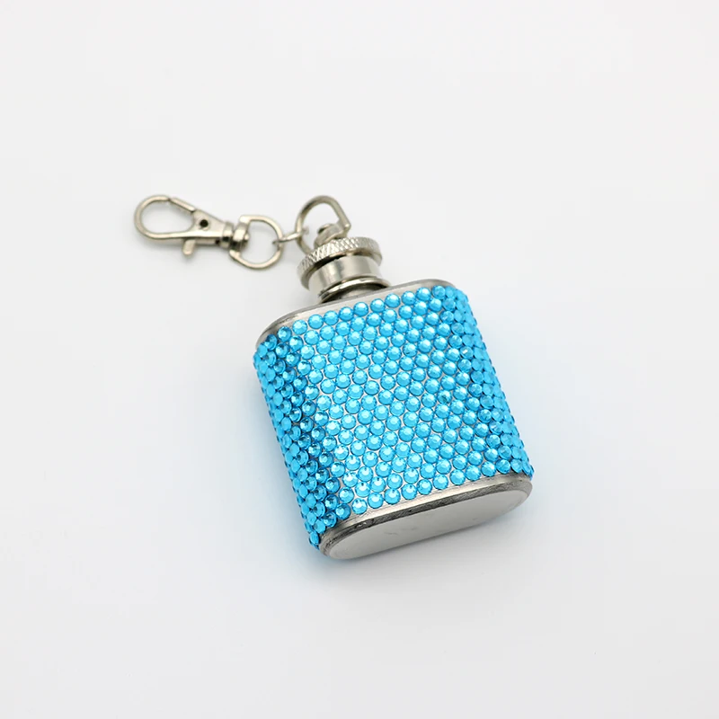 
Amazon ebay 1oz mini stainless steel whiskey keychain hip flask 