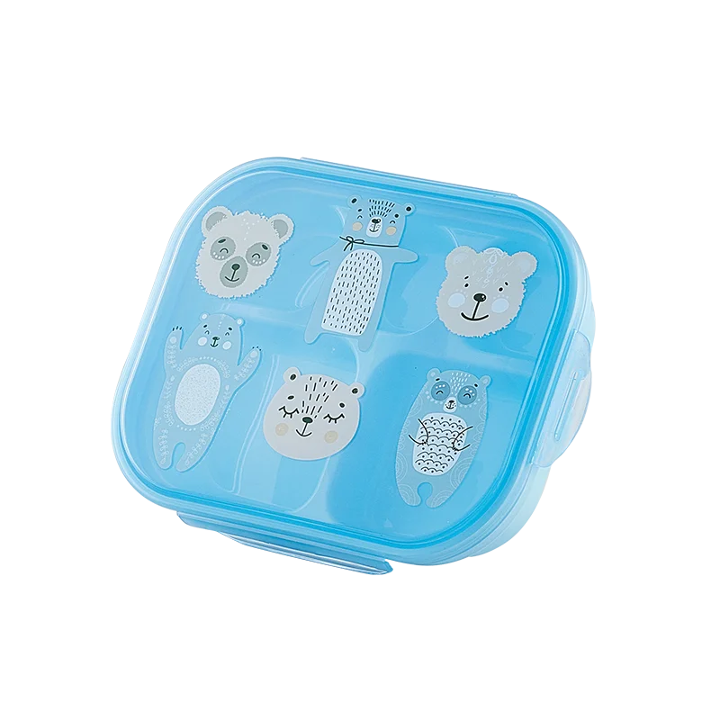 Wholesale food grade material custom plastic bento box for children